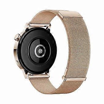 Metallarmband für 42mm Smartwatch, schweißfestes Band Kompatibel mit GT3 42mm (A)