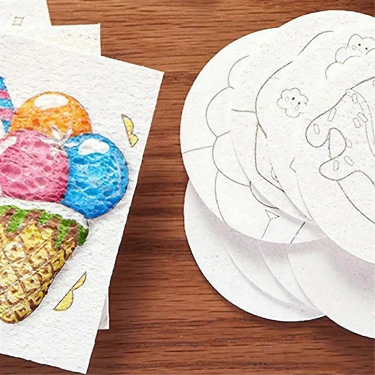 NEW DIY Kids Magic Puffy Paint with Drawing Pens with Easel Magic ...