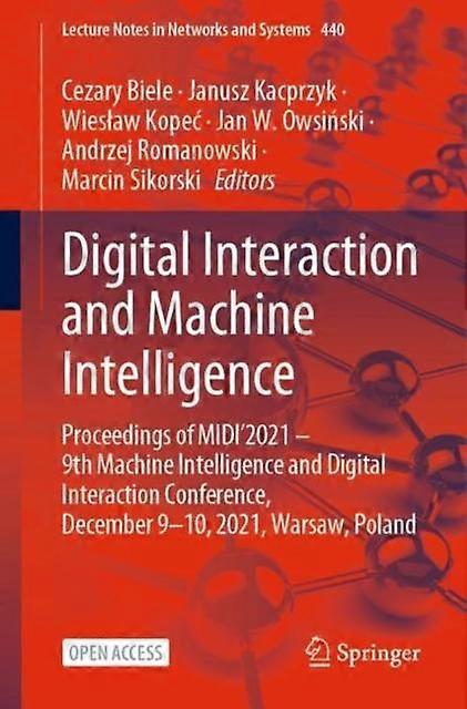 Digital Interaction And Machine Intelligence Paperback Book