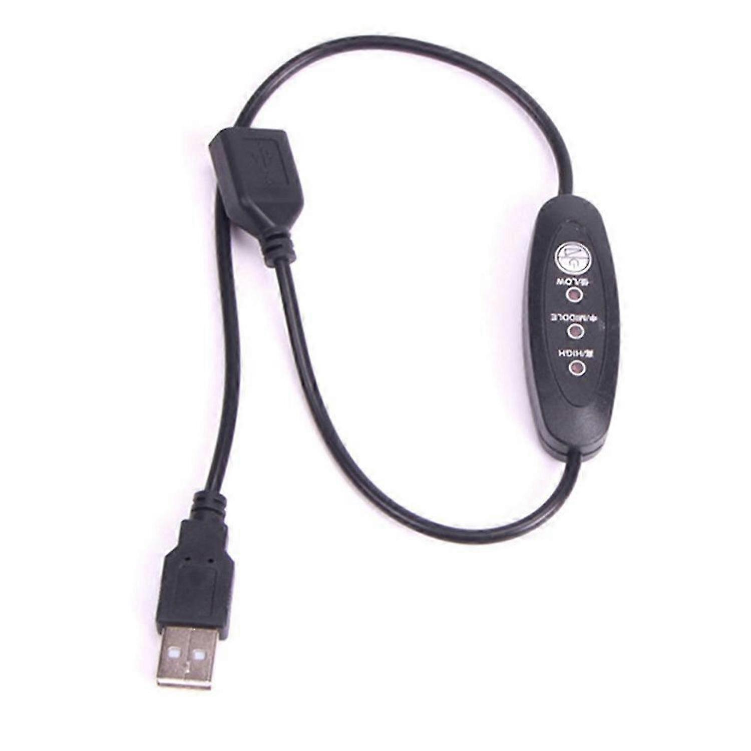 USB 5V-12V Temperature Controller Heater Thermostat