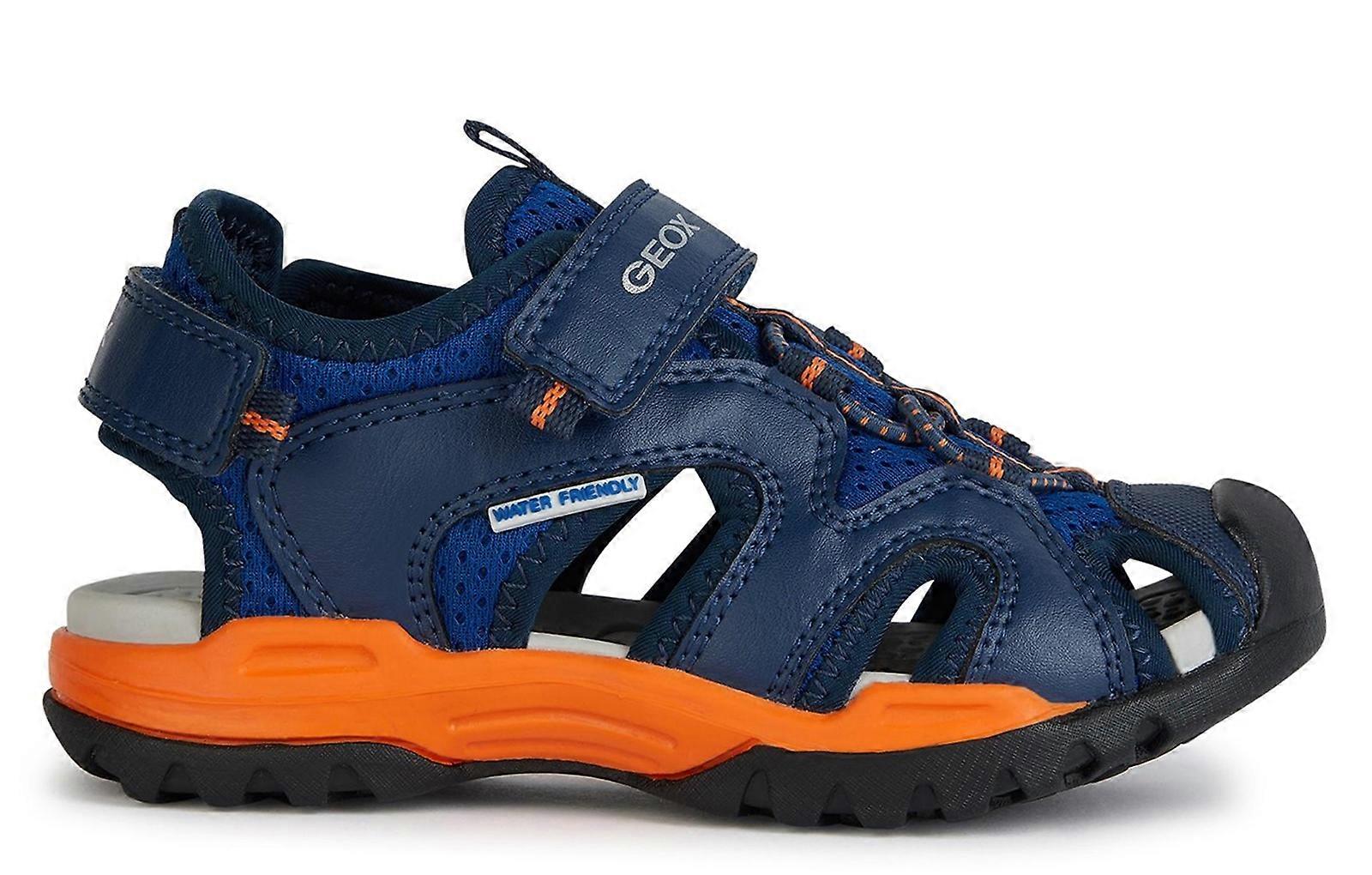 Geox Borealis Water-Friendly Sandals Royal/Orange