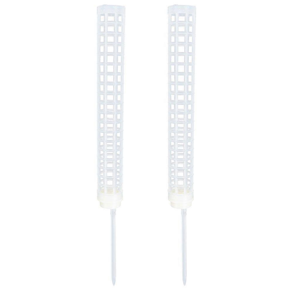 2Pcs Climbing Plant Support Column Plastic Moss Pole with Stakes for Supporting Plants Growing Better