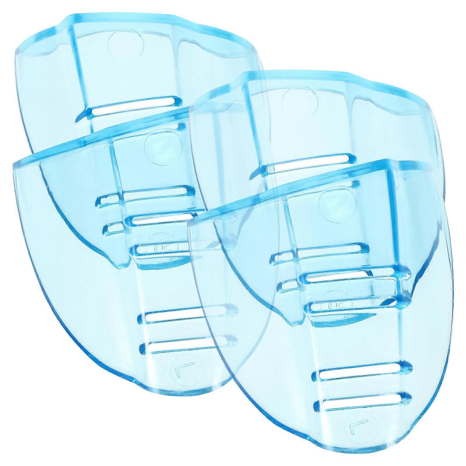Flexible Eyeglasses Side Shields For Daily Use Crafted From Durable TPU Material In Sky-Blue Color 2 Pairs