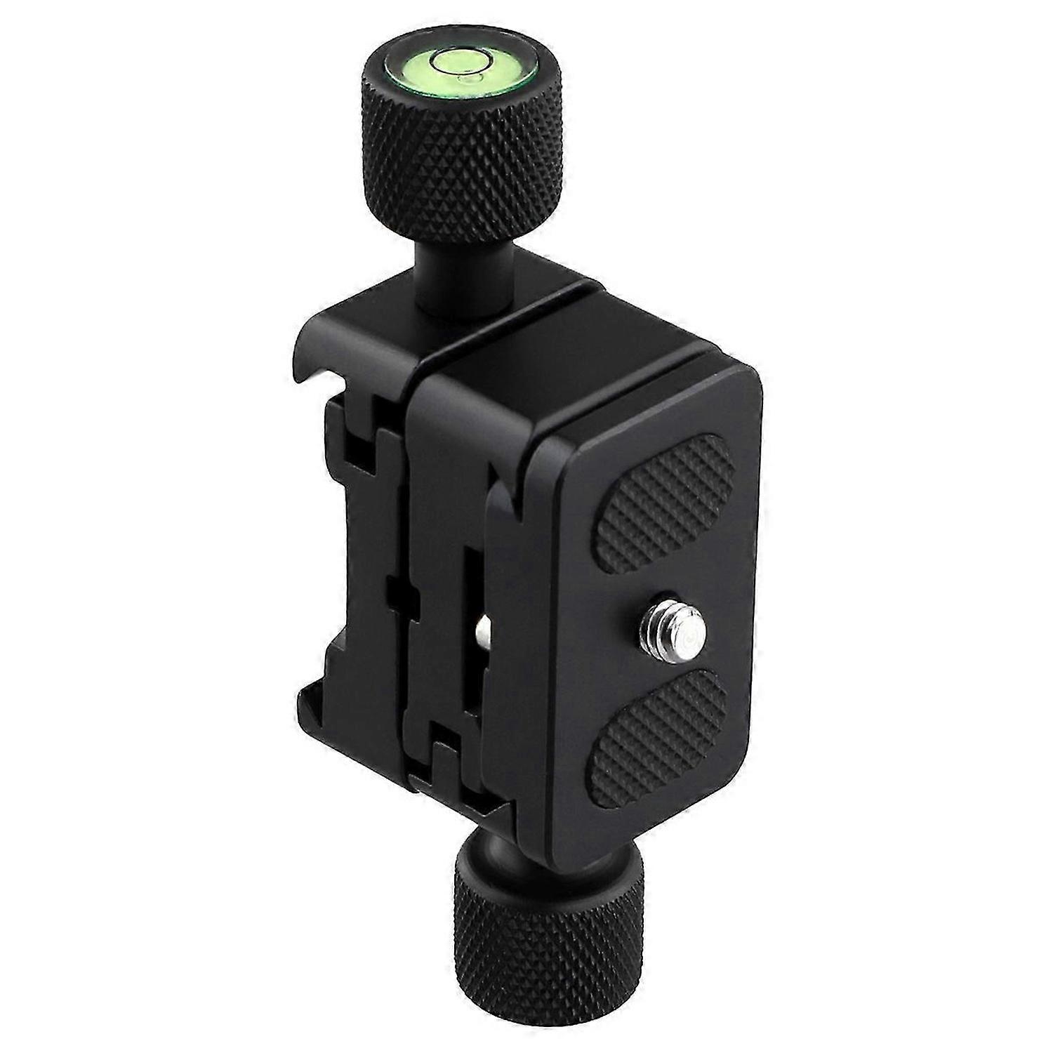Double-Sided Mobile Base With Quick Release Plate Double Camera Mount