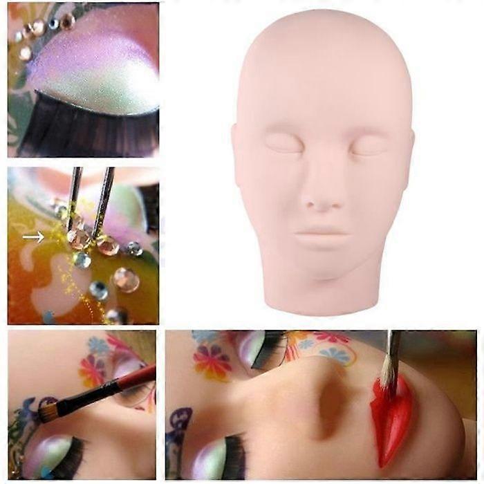 1PC Upgraded Mannequin Head Makeup Eyelash Lashes Extensions Practice Mannequin Training Head Model HB057 HB014