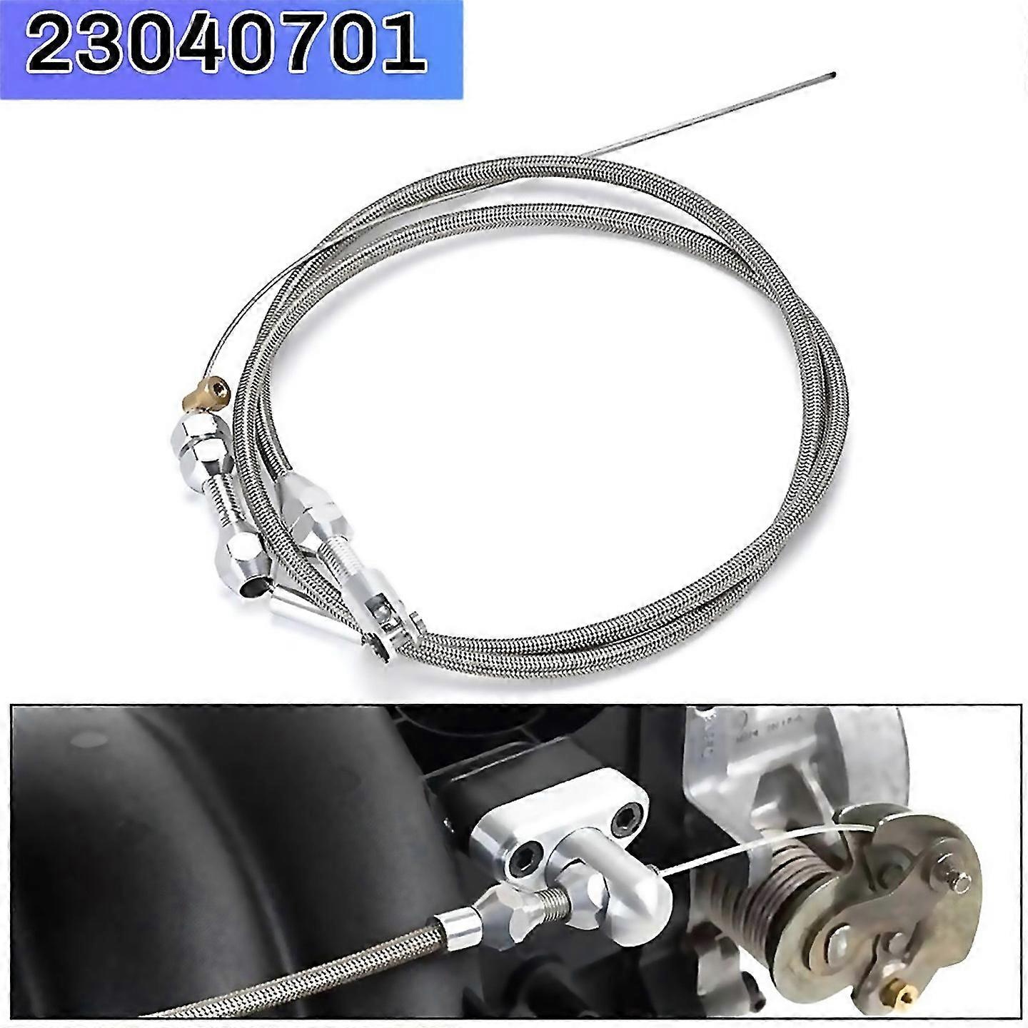 For Braided Throttle Cable 23040701 For Ls1 48 53 57 60 Engine