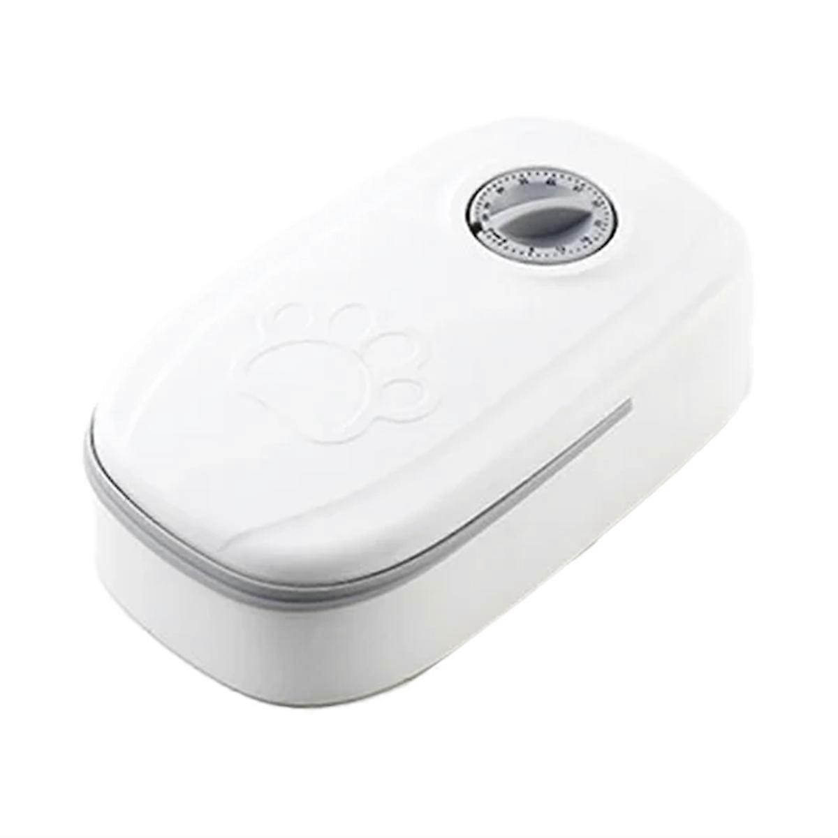 Pet Automatic Timing Feeder Detachable Food Feeder Timed Gray