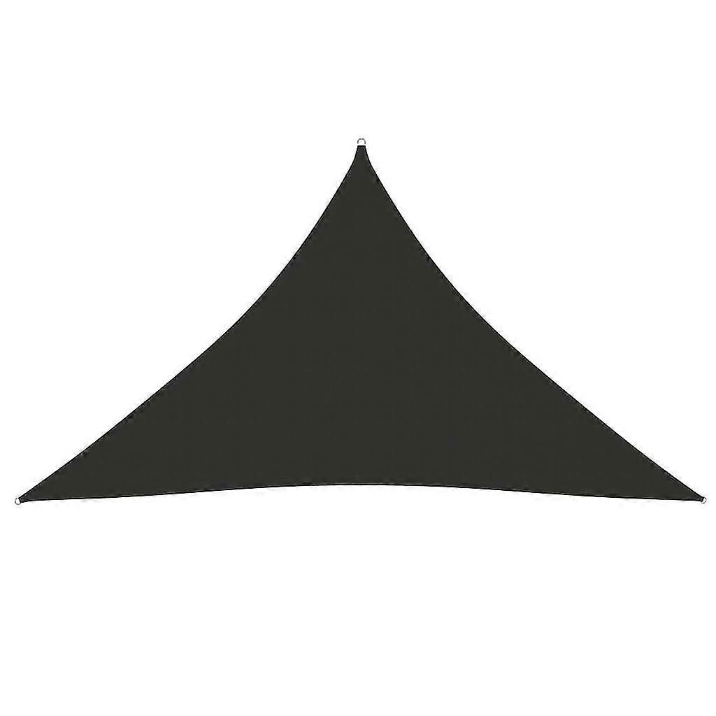 Sunshade Sail Oxford Fabric Triangular 2.5x2.5x3.5 M Anthracite