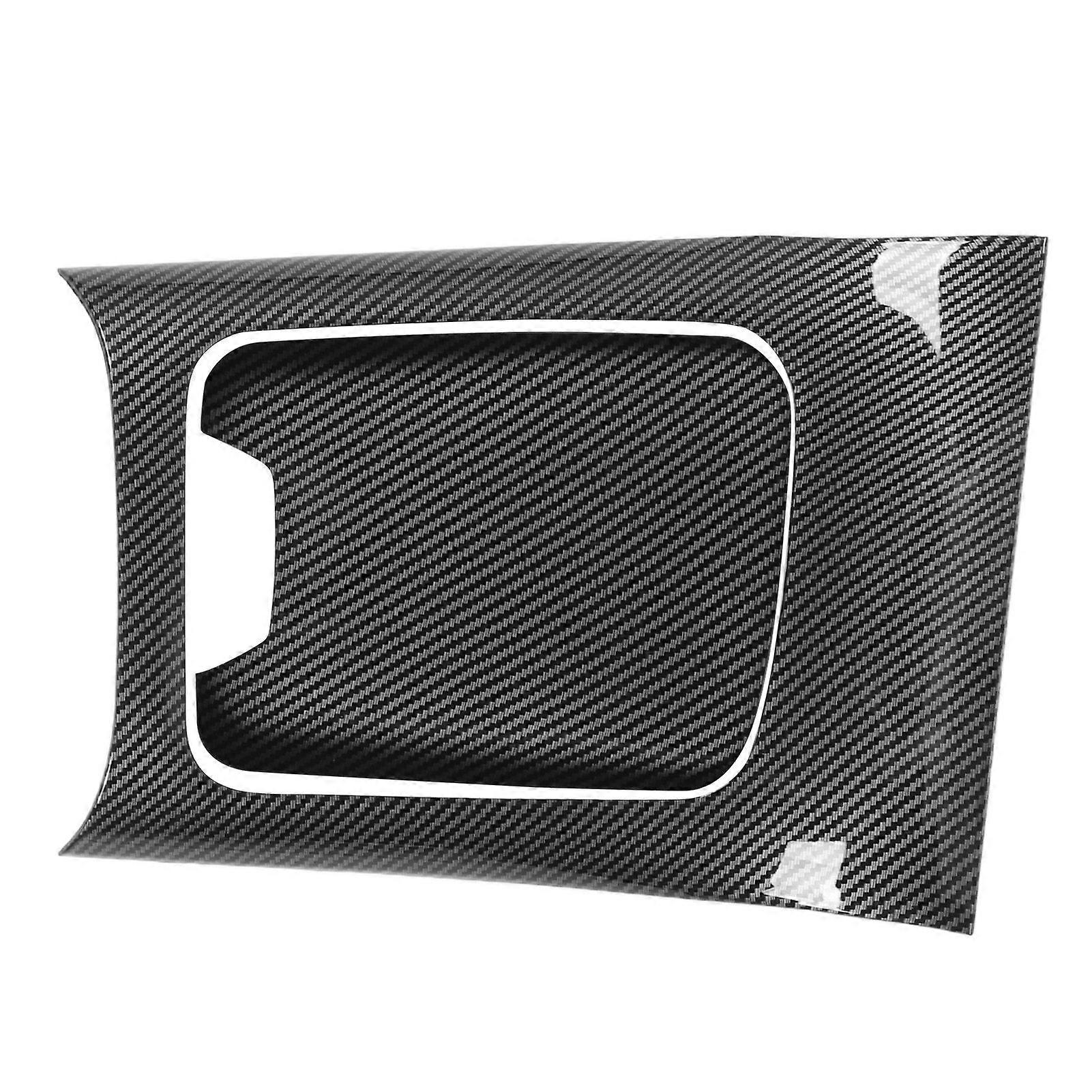 Center Console Gear Shift Panel Trim Luxury Look Replacement for Benz GLCClass X254 2023 Onwards LHD Carbon Fiber Style