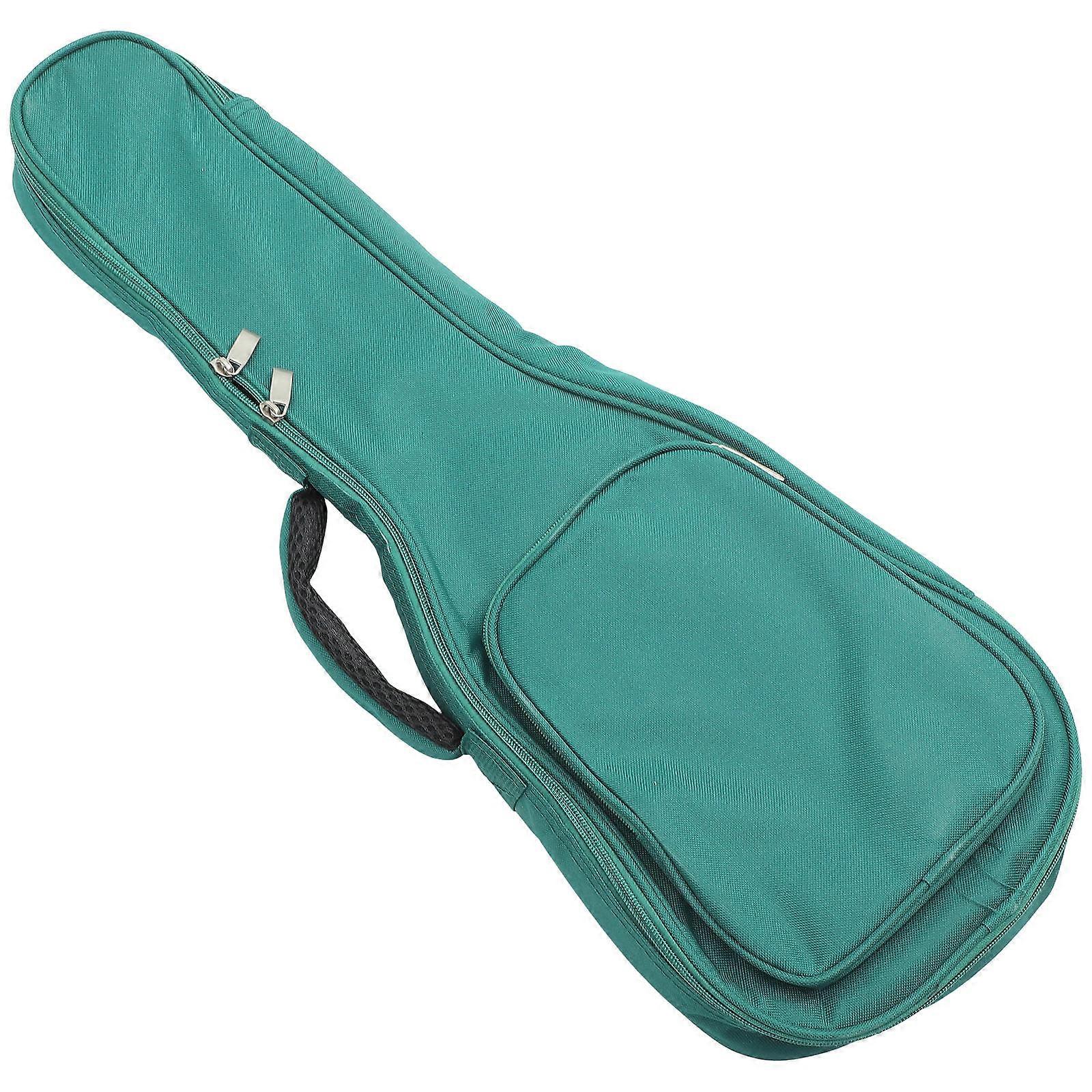 Green Ukulele Pouch for Storage Use 1Pcs Practical Durable Bag