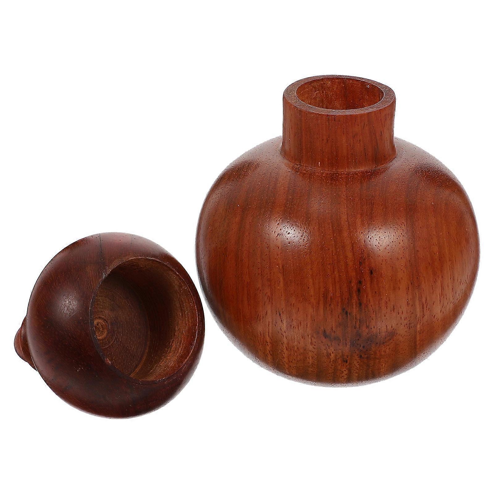 Creative Toothpick Container No Wax Wooden Toothpick Dispenser For Hotels 1Pc