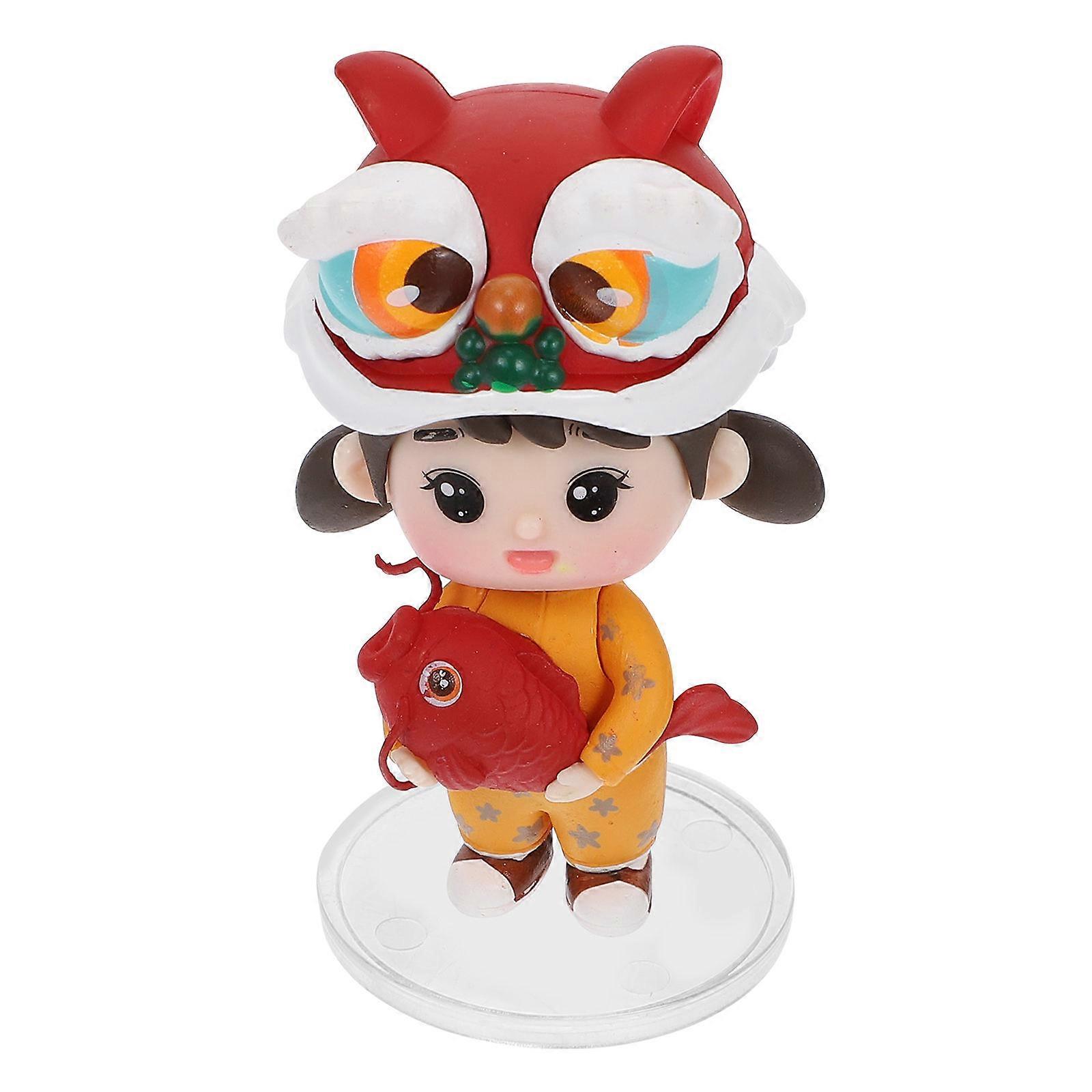 3Pcs Birthday Baking Accessory Doll for Festive Decor