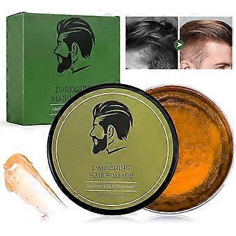 Haarwachs für Männer, matte Haarpaste, professionelle Styling-Styling-Paste, mattes Finish, verleiht Ihrem Haar ein strukturiertes Aussehen.