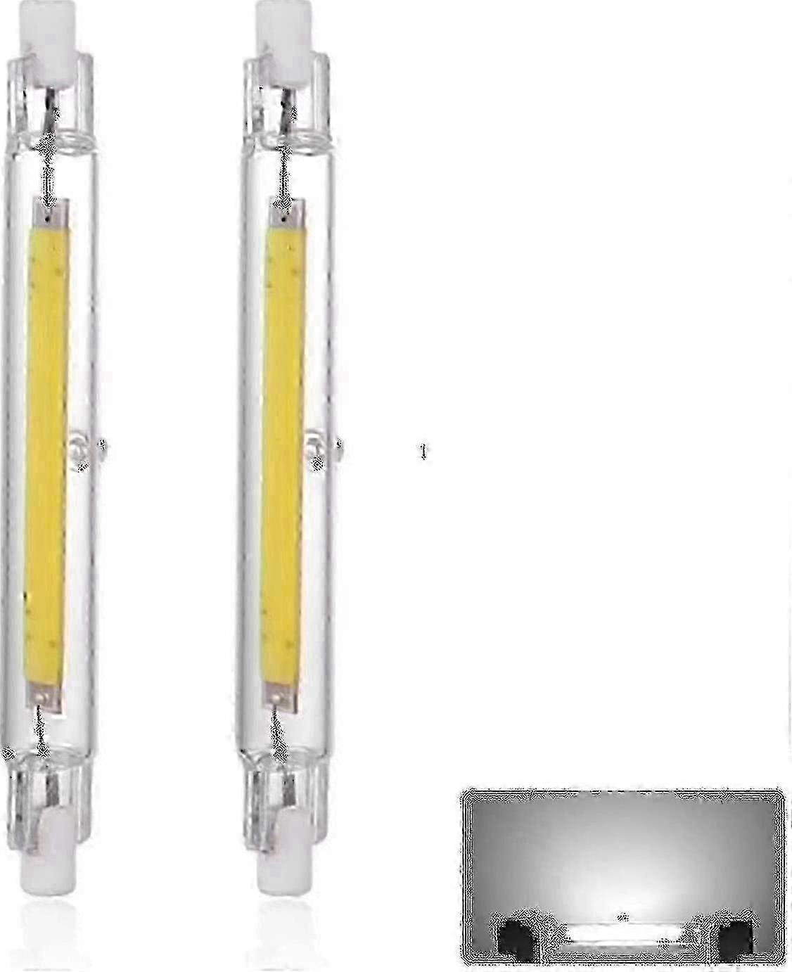 40W R7s LED Bulb 118mm 6000K Cool White 3000LM Dimmable Halogen Equivalent