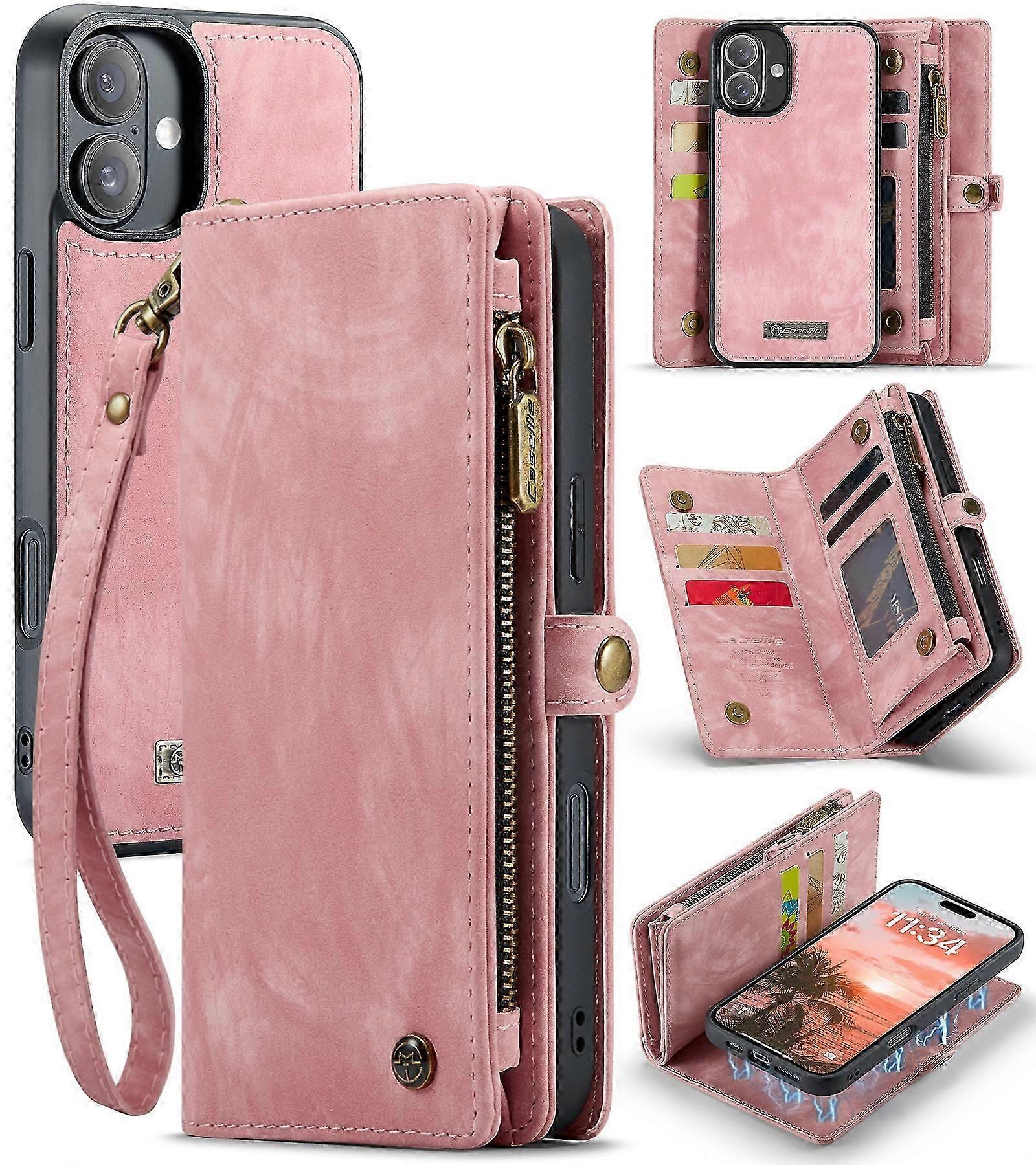 CaseMe 008 Detachable Multifunctional Leather Phone Case