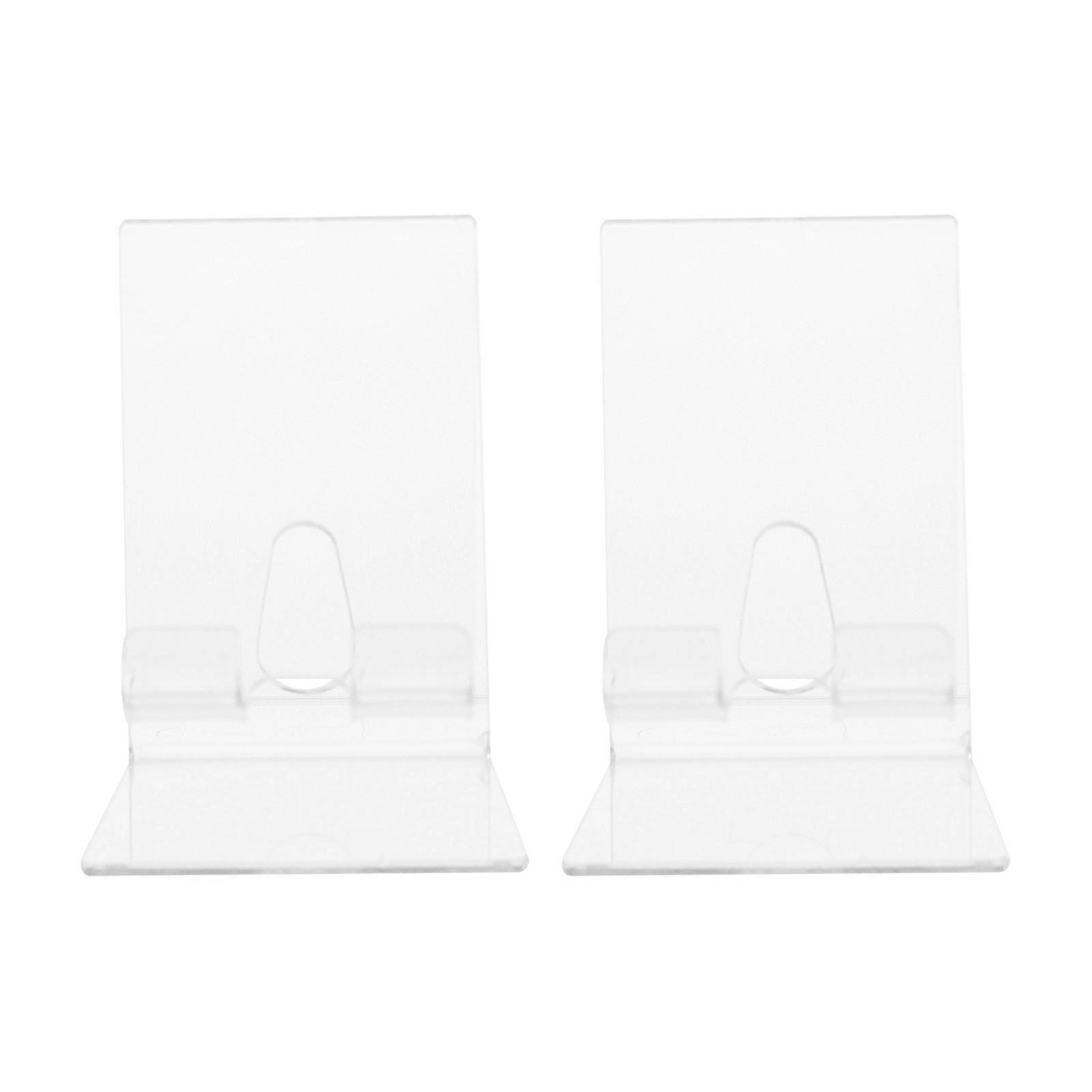 Acrylic Cellphone Stand for Phone Use 6Pcs Transparent Mobile Display Holder