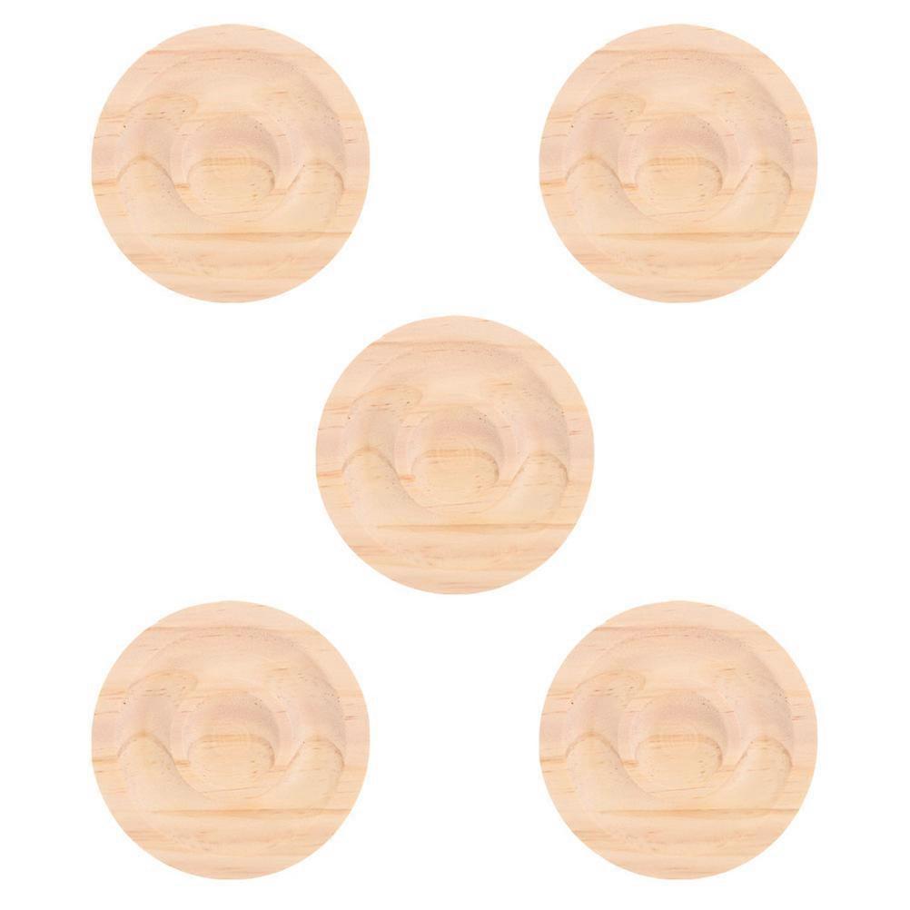 Wooden Beading Tray for Bracelet Storage with 15Pcs for DIY Crafts and Display