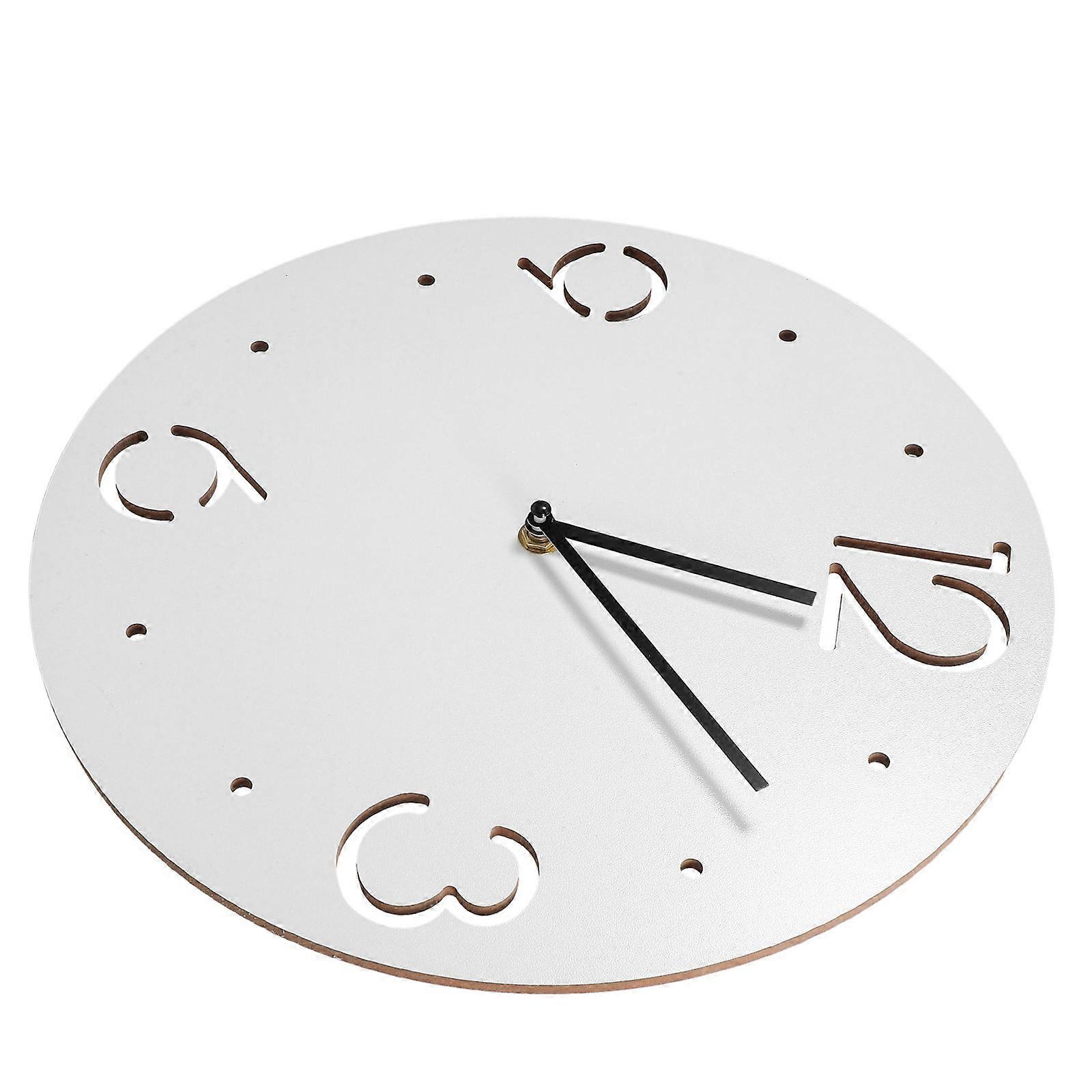 Creative Acrylic Wall Clock with Silent Movement for Keeping Time 2Pcs
