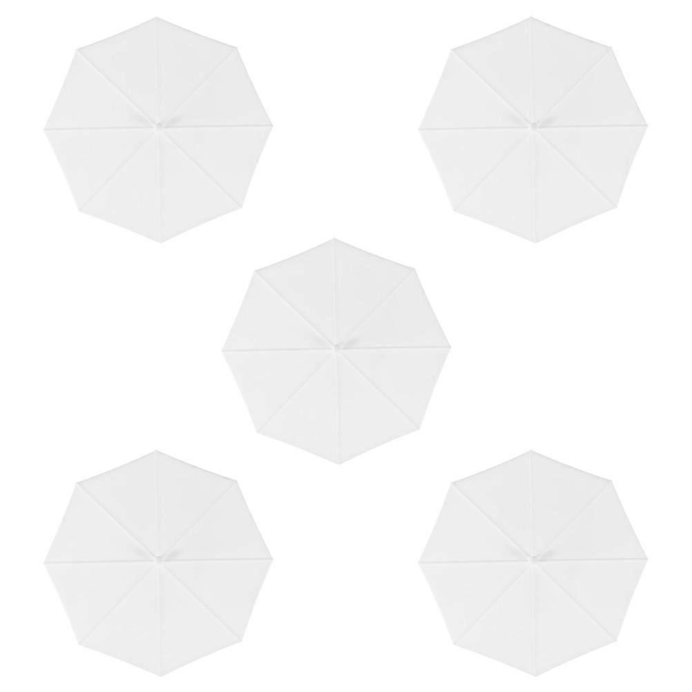 Couvercles de tasse en silicone en forme de parapluie pour usage domestique, 25 pièces