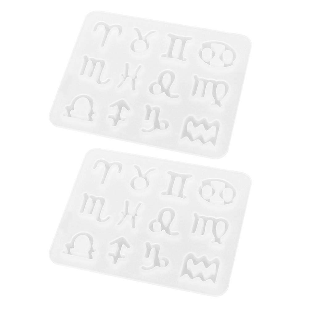 DIY Silicone Pendant Mold for Home Use 6Pcs Creative Casting