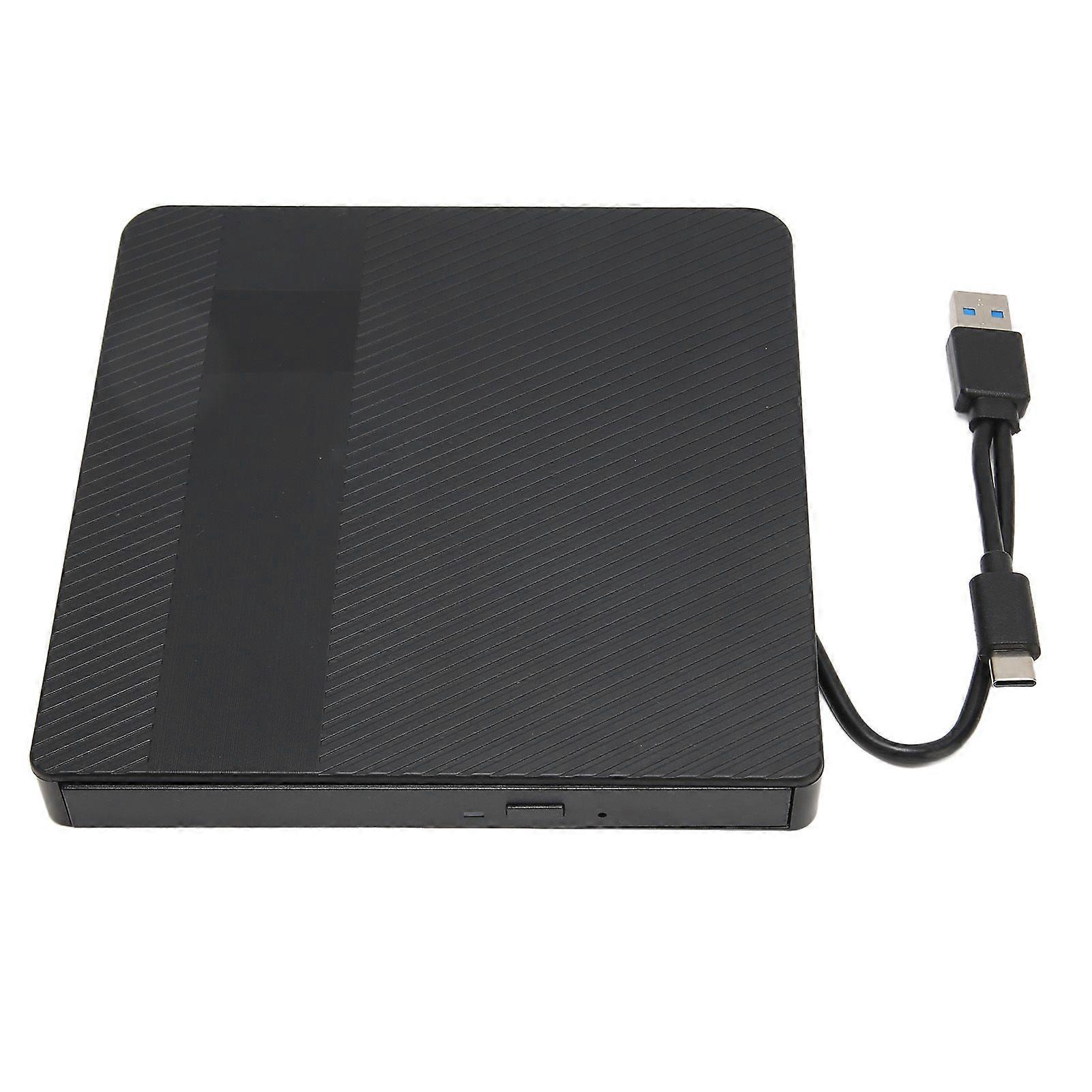 External DVD Drive USB3.0 Type C Universal CD DVD RW Burner for Linux for Windows for OS X for Desktop PC