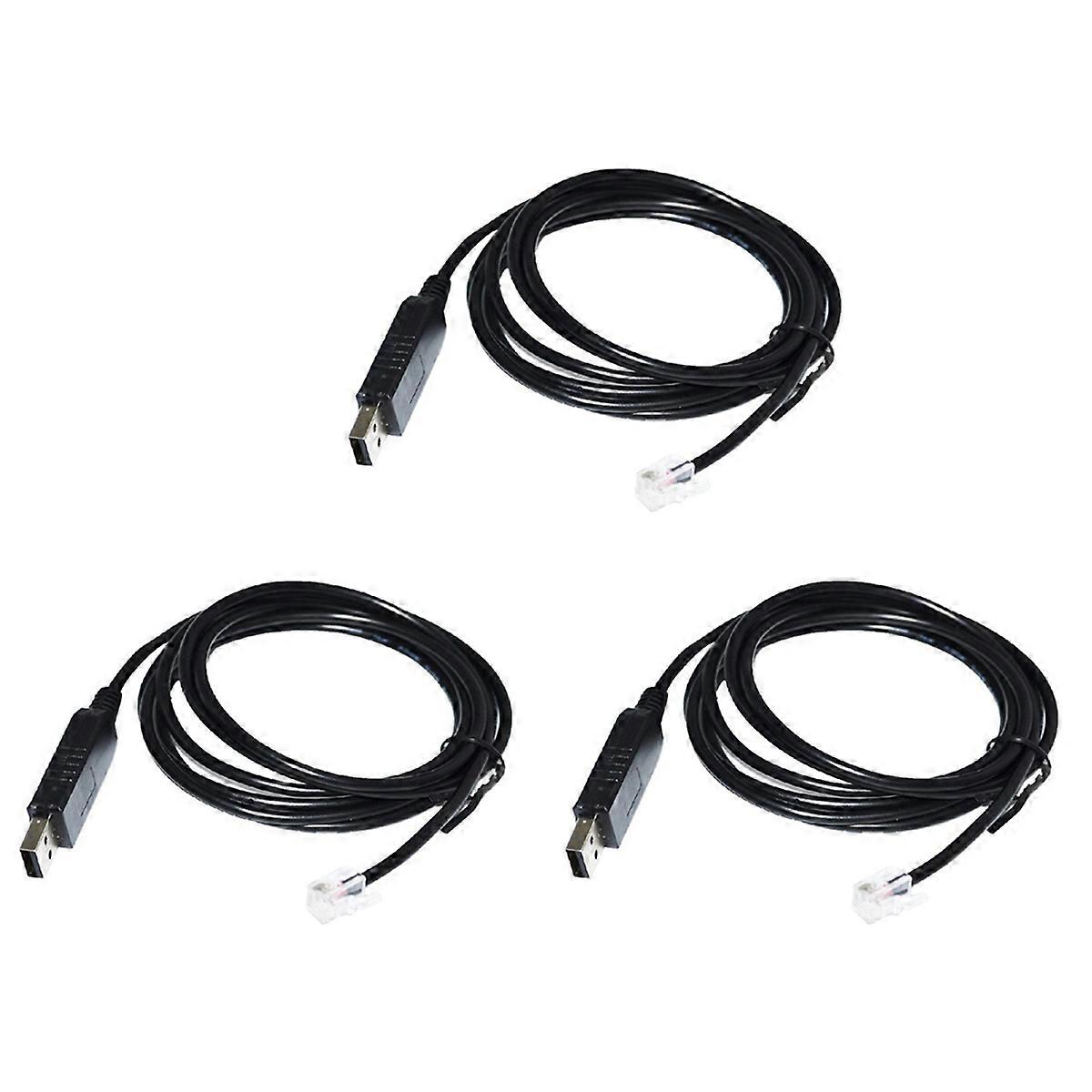 USB To Rj11 Rj12 6P4C Adapter Serial Control Cable EQMOD Cable,1.8M