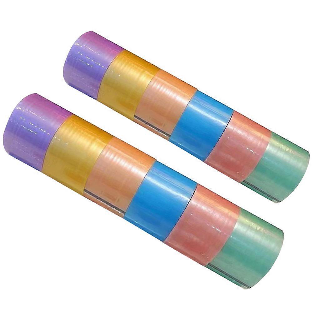 DIY Sticky Tapes Colored Adhesive Tape for DIY Use 36 Rolls Assorted Colors