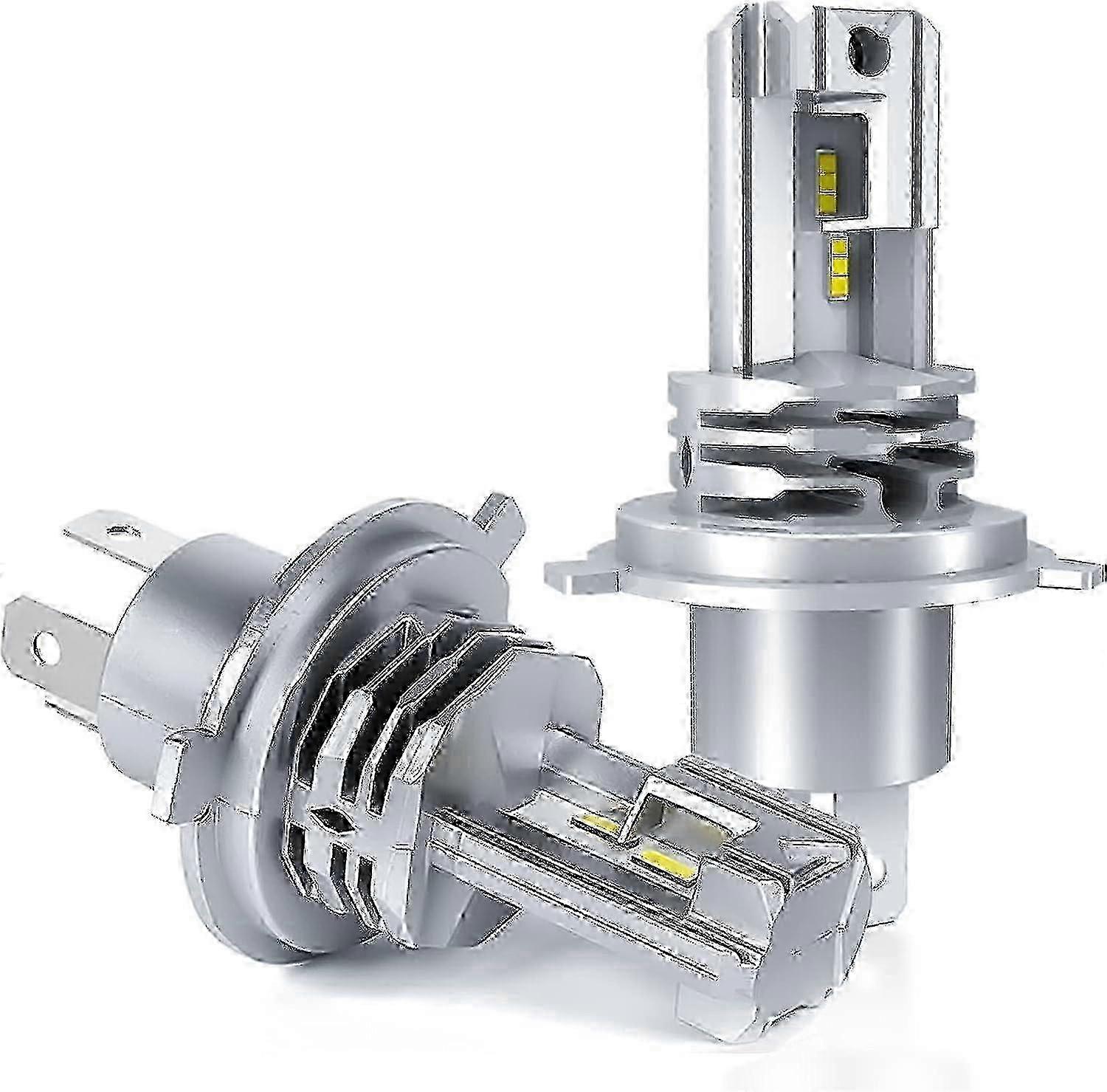 H4-LED-Lampen-Kit für Auto – 6500 K Weiß, Fern-/Abblendlicht, Scheinwerfer-Umrüstung, 12 V-24 V – Autobeleuchtung-Upgrade-Kit-dzjm2