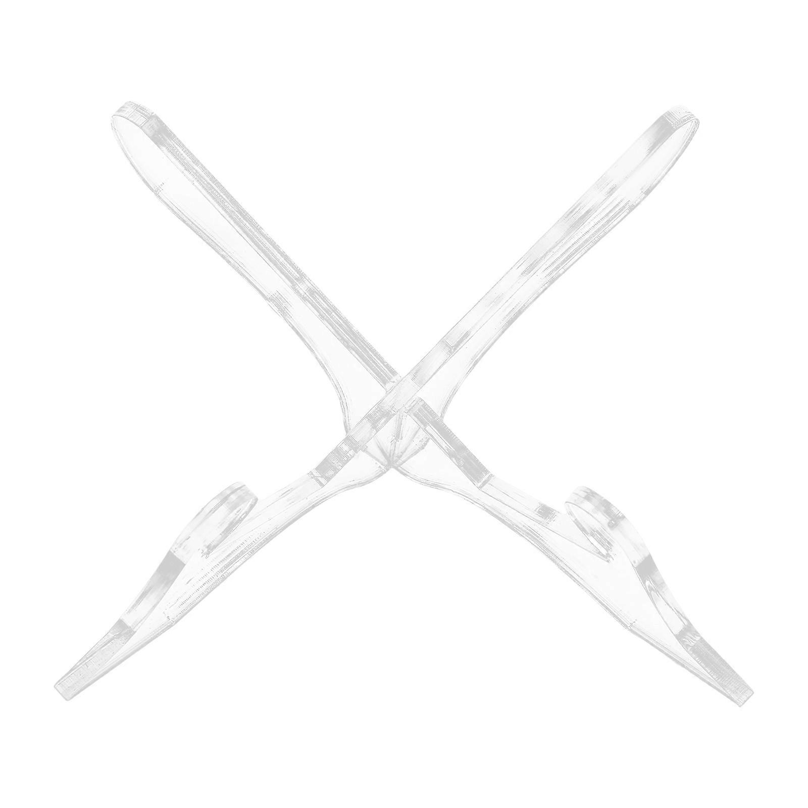 Recipe Book Holder Acrylic Cookbook Stand for Storage with 2Pcs Set