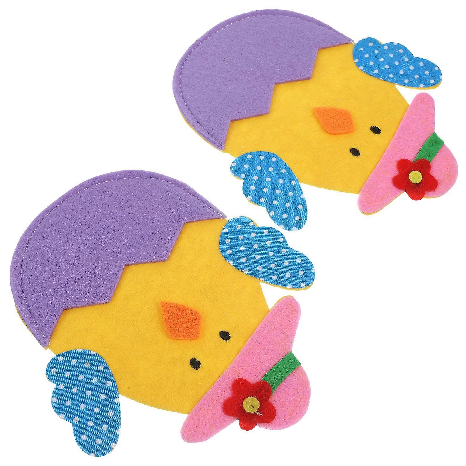 Decorative Chicken Shape Cutlery Holder For Family Gatherings 10Pcs Ideal Table Decoration