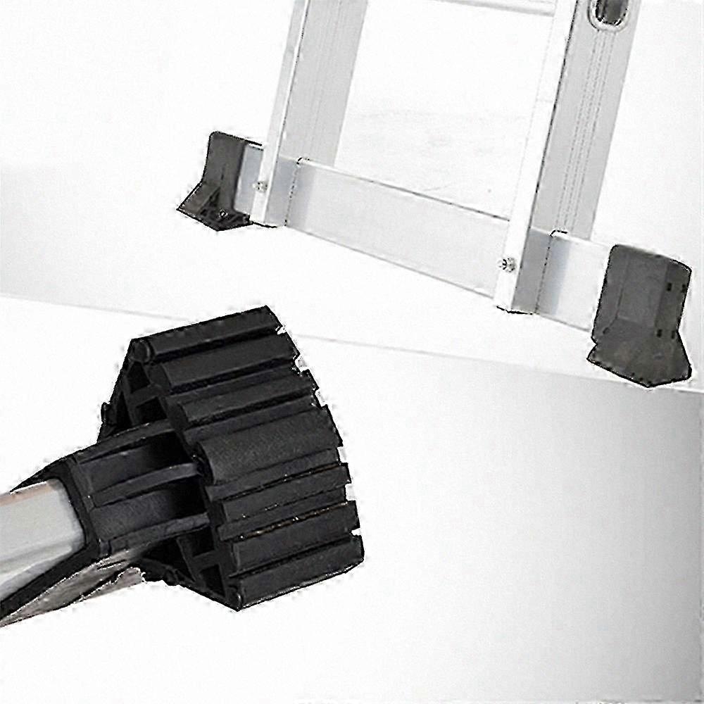 Set of 4 Non-Slip Rubber Ladder Pads for Enhanced Safety and Stability