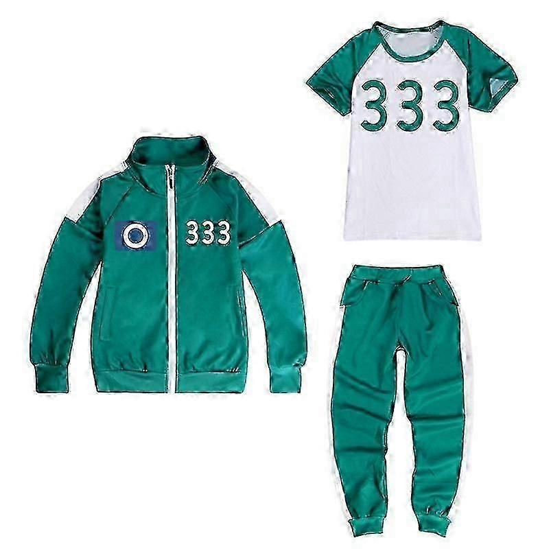Squid Game 2 Player Cosplay Costume Tracksuit Complete Clothing Set-2025