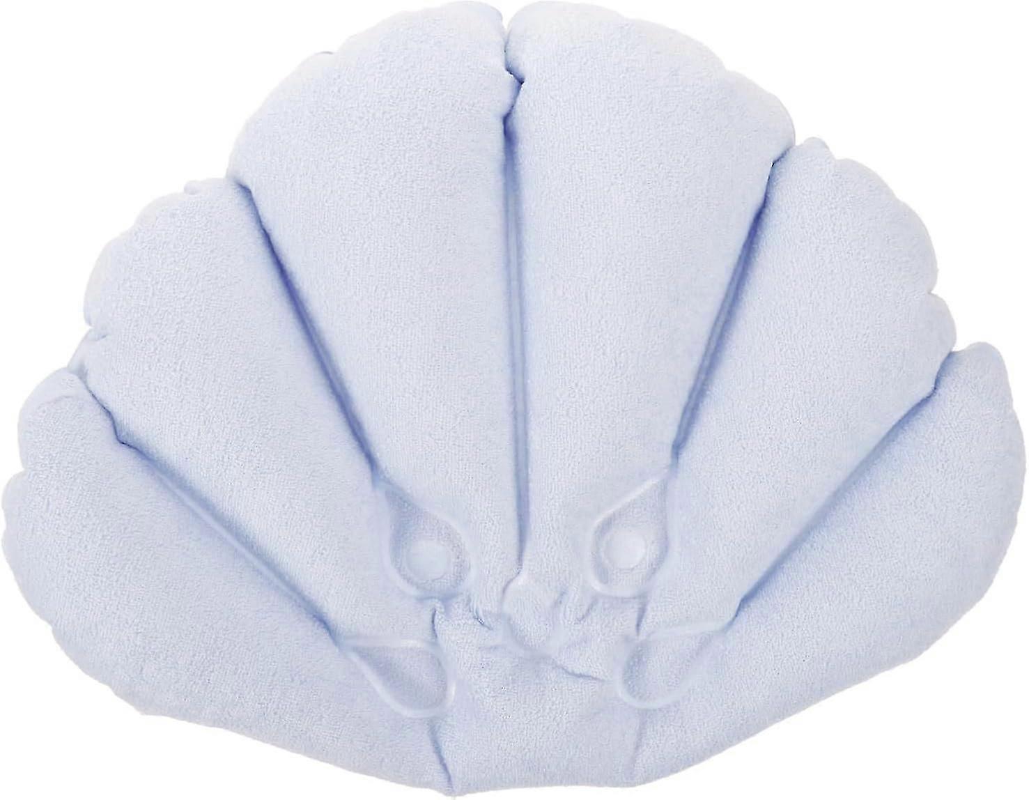 bath pillow, inflatable bath, spa pillow with suction cups for bathtub bathroom