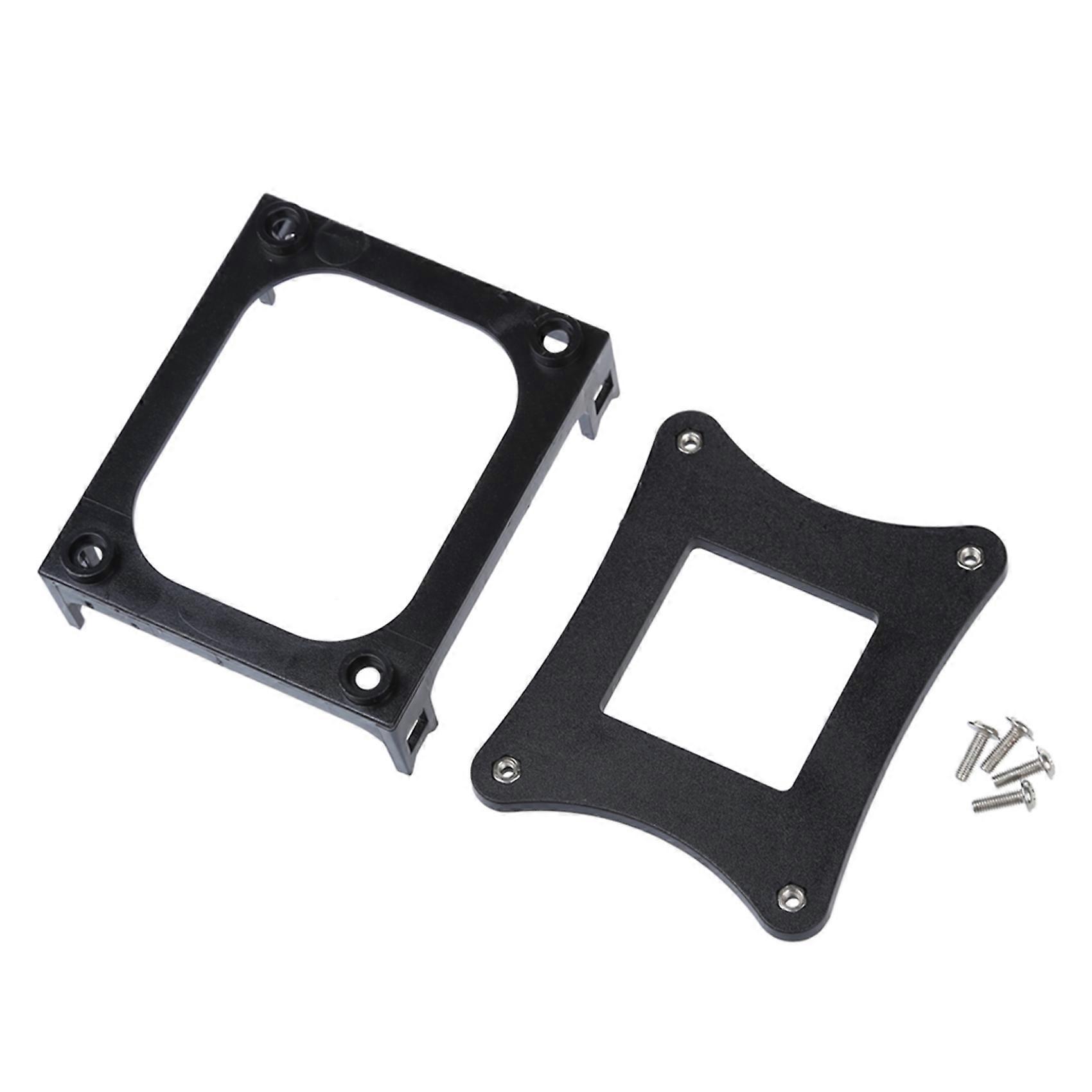 6X Black Plastic CPU Fan Mounting Bracket Base for Socket 478
