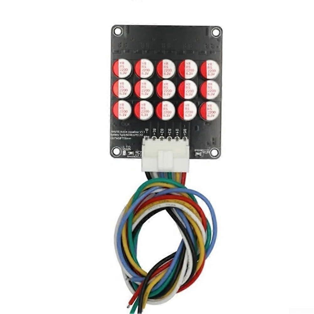 4S5S Active Battery Equalizer 5A Cell Balancer With Flying Capacitor Energy Transfer For LiFePO4 Packs