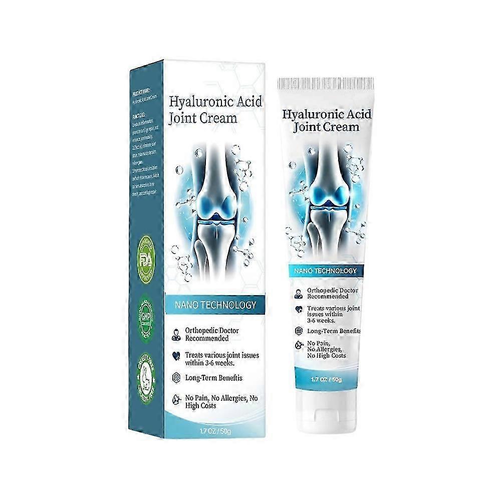 كريم حمض الهيالورونيك للمفاصل، كريم تدليك المفاصل بحمض الهيالورونيك، كريم متقدم للعناية بالمفاصل والعظام للظهر والرقبة واليدين والركبتين