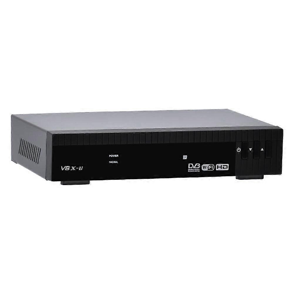 Récepteur satellite HD V8X-II V8X2 DVB-S/S2/S2X 1080P H.265, Wi-Fi 2,4 G intégré, Ethernet BISS PowerVu DRE CCAM M3U CA Solt (UE)