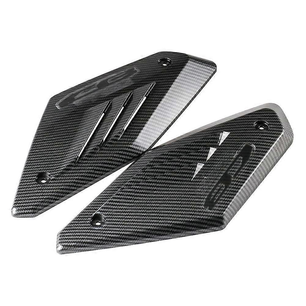 Carbon Fiber Motorcycle Side Panel Cover Shell Pipe Protector for CB650R 20192021