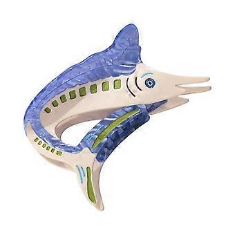 Fish Hair Clips Acetate Materials Hair Accessories Comfortable Hairpins for Active Lifestyles Multicolor