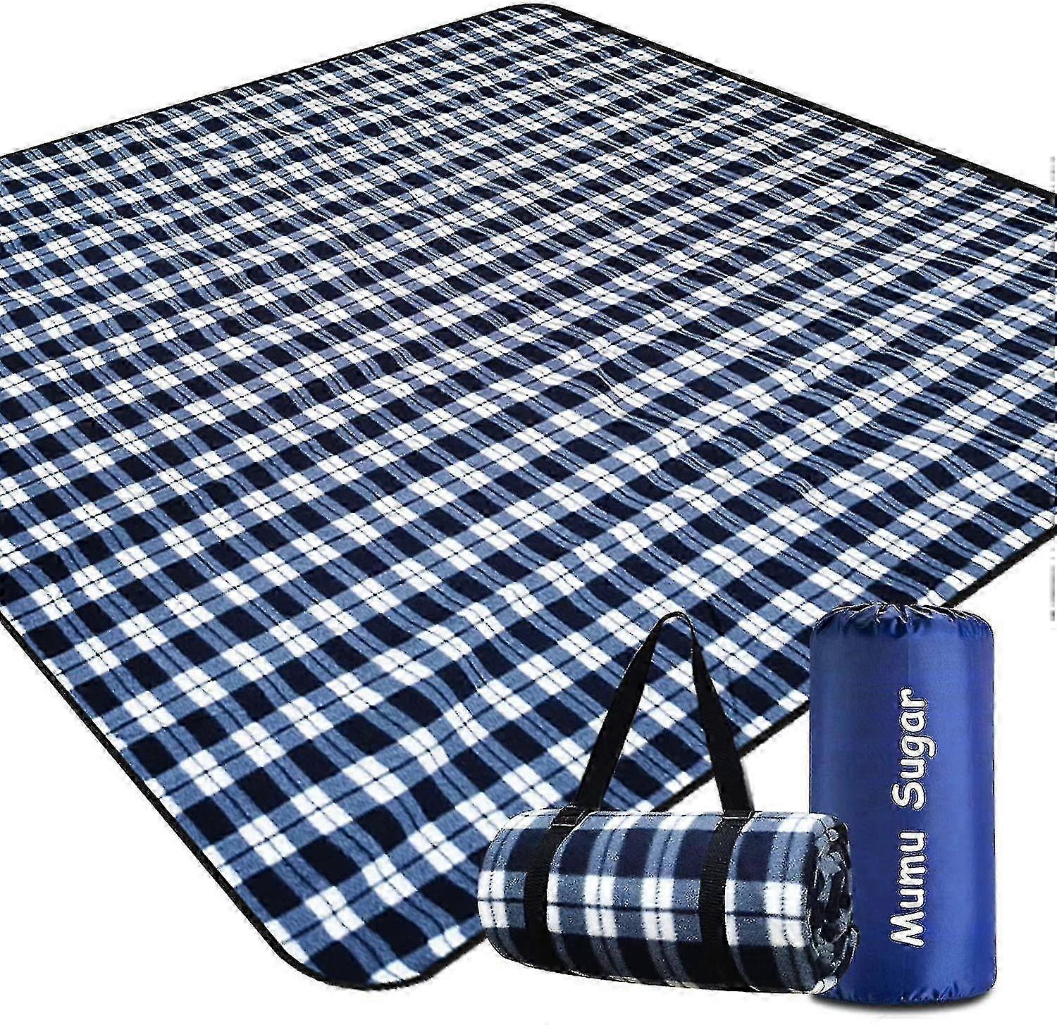 キャンプ、ビーチ、公園、家族向けの防水折りたたみ式ピクニックブランケット アウトドア |ポータブルマット |理想的なギフト