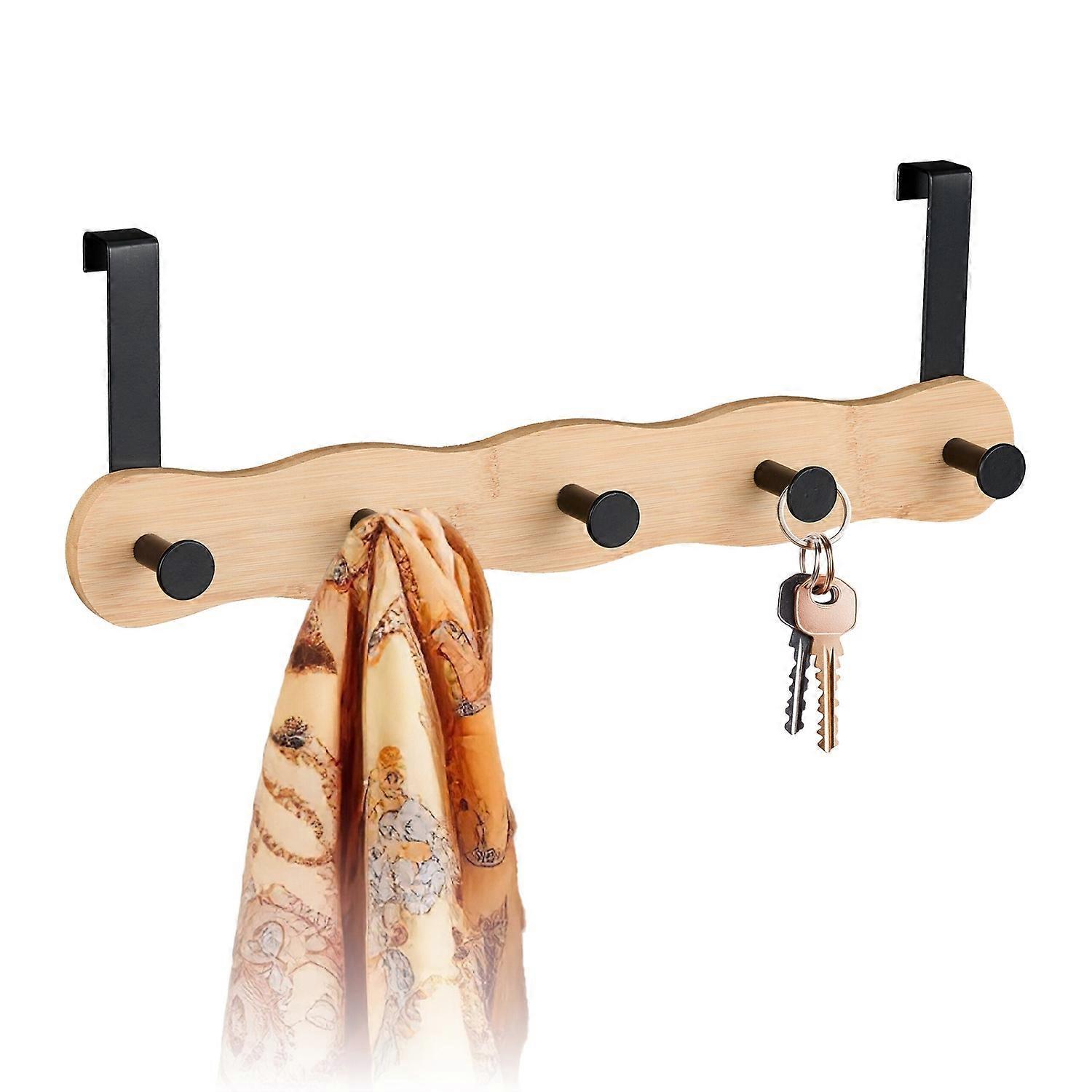 Över dörrkrokskena med 5 krokar för sovrum