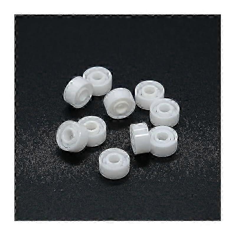 Ceramic bearing 1 piece zirconia ceramic bearing 603 604 605 606 607 608 609 ZRO2 corrosionresistant insulation (609 9x24x7mm 2RS)