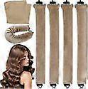 Heatless Curlers - Curlers for Long Hair - Overnight Curling Set with Square Headscarf