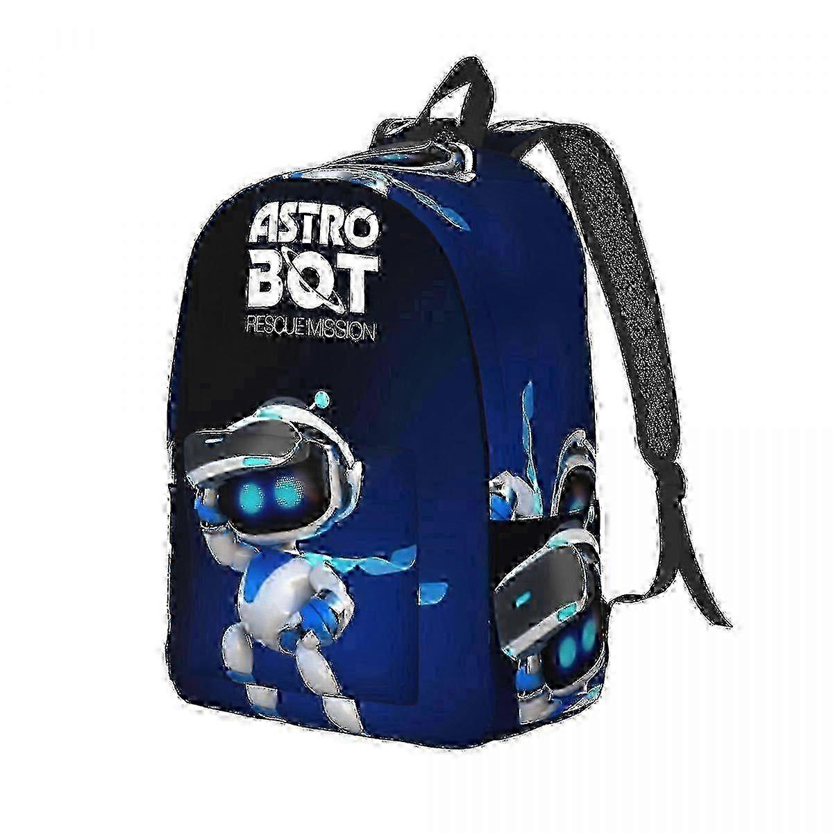 Astrobots Zaino da gioco per uomini e donne Moda High School Zaino da escursionismo Borsa a tracolla per laptop Regalo jm