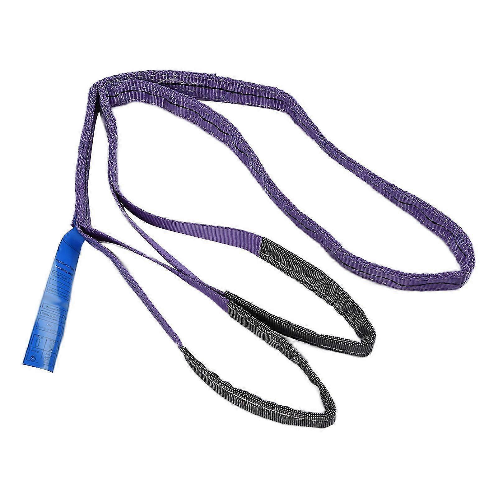 Lifting Slings Straps Heavy Duty 1T Load Capacity Polyester High Strength Colorful Flat Webbing(5meter16.40ft )Hwy