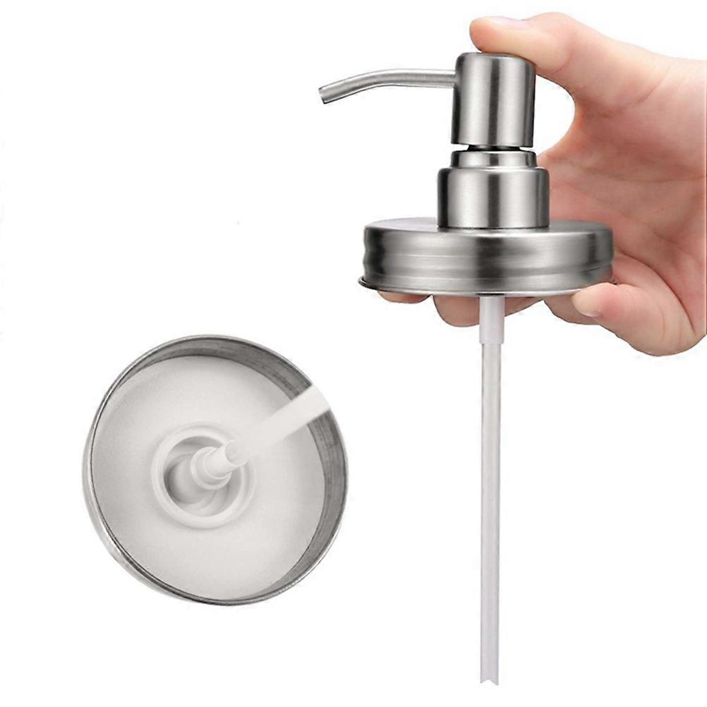 Soap Dispenser Pump Metal Bottle Lids for Replacement 4Pcs Assorted