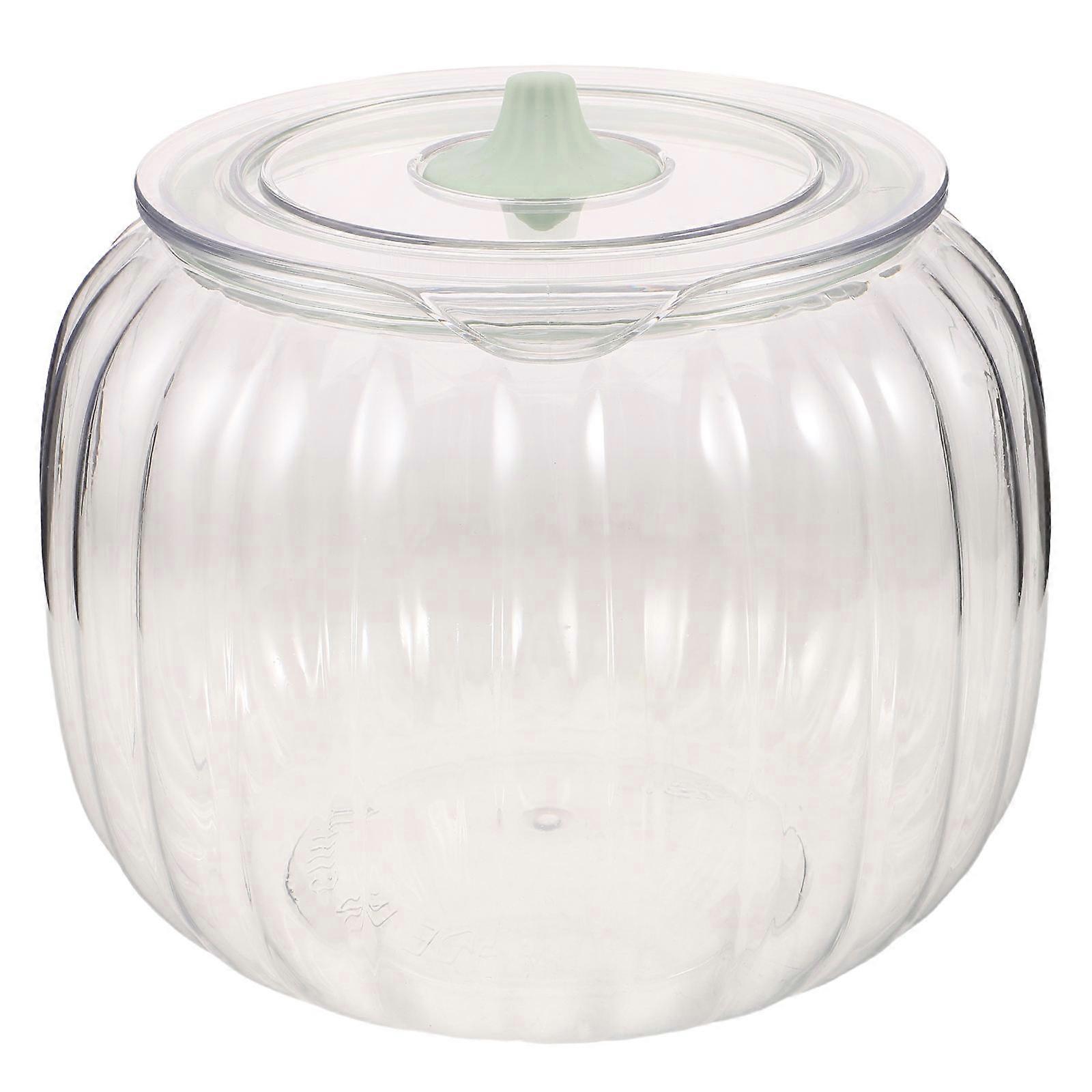 Airtight Five Grain Storage Container with Lid for Cereal Organization