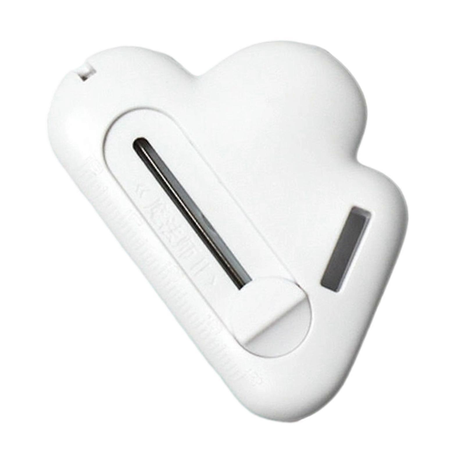 Professional Magnetic Sewing Guide With Retractable Seam Ripper For Stitching On Fabrics Safety Thread Remover Tool  White