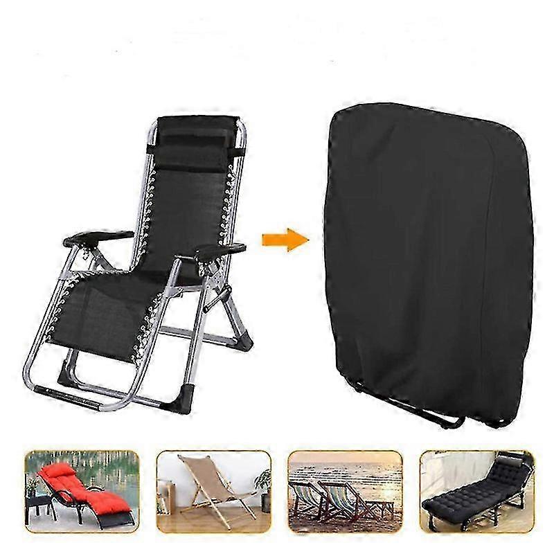 Folding chair cover for outdoor zero gravity models
