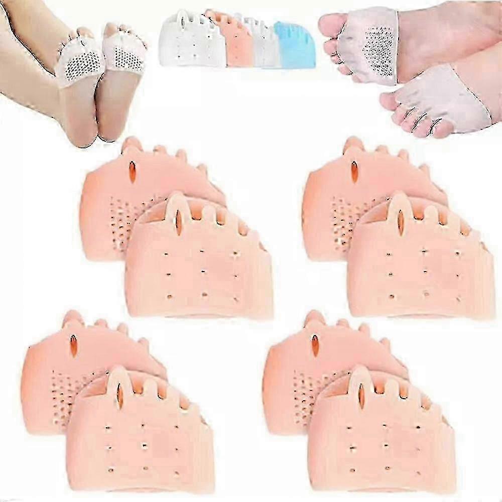 Hyggear 4pcs Toe Separator - Soft Silicone Spacers for Foot Care
